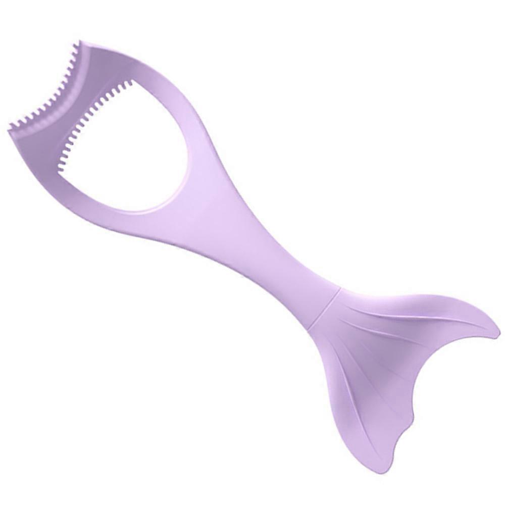 Reusable Silicone Eyeliner Aid Violet Tool for Precise Eye Makeup Application