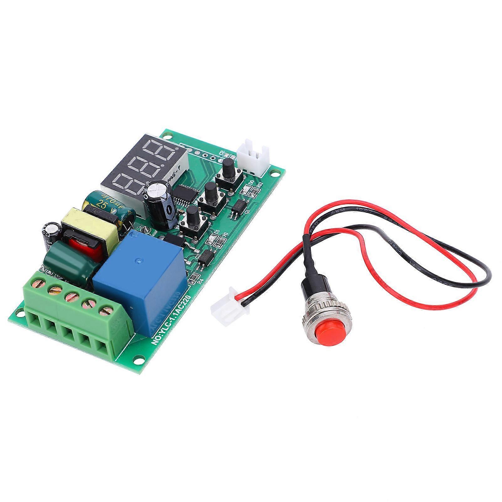 Voltage Protection Module Digital LED Relay Discharge Switch Electronic Components AC