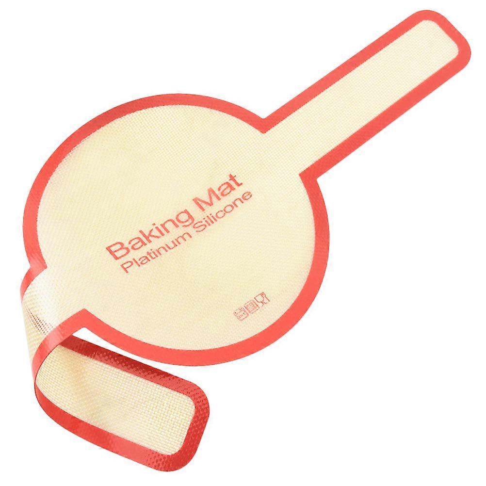 1pc Durable Bread Baking Mat Practical Non-stick Bakeware Pad for Home (Red)