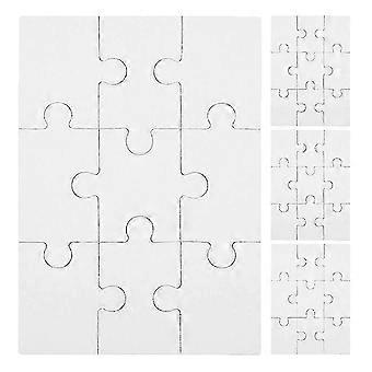 2026 Suitable 4 Blank Sublimation Jigsaw Puzzle Sheets for DIY Heat  Photo & Art Puzzles for Creative Gifts & Family Entertainment