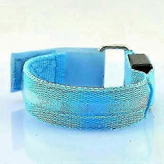 GC2026-2-in-1 USB Rechargeable LED Safety Armband for Night Running, Outdoor Sports, and Emergency Warning Light