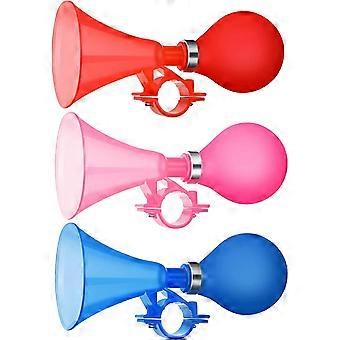 3 Pezzi Bambini Bici Horn Air Squeeze Honking Corns Plastica Bicicletta Horn Scooter Horn per Bambini Ragazzi Ragazze