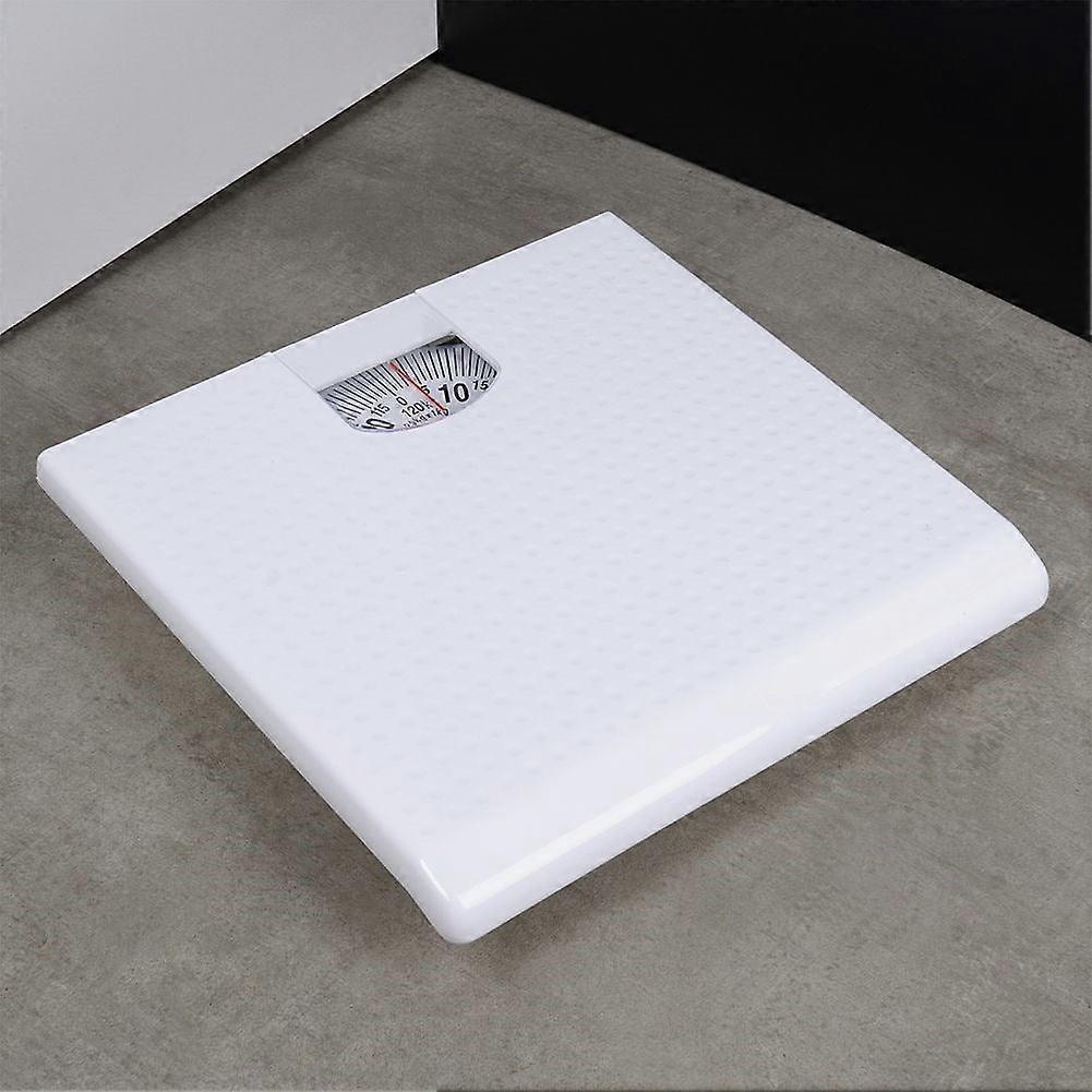 Large bathroom scale with non-slip surface and durable material