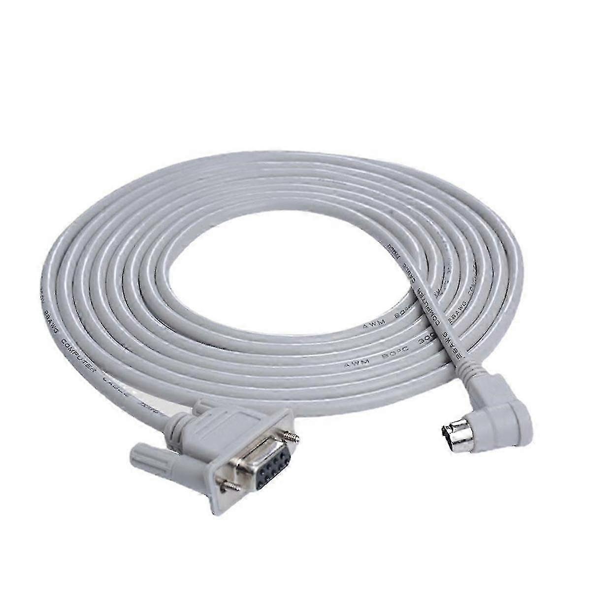 USB 1761-CBL-PM02 compatible with MicroLogix 1000 Series PLC Programming Cable,90 Degree End