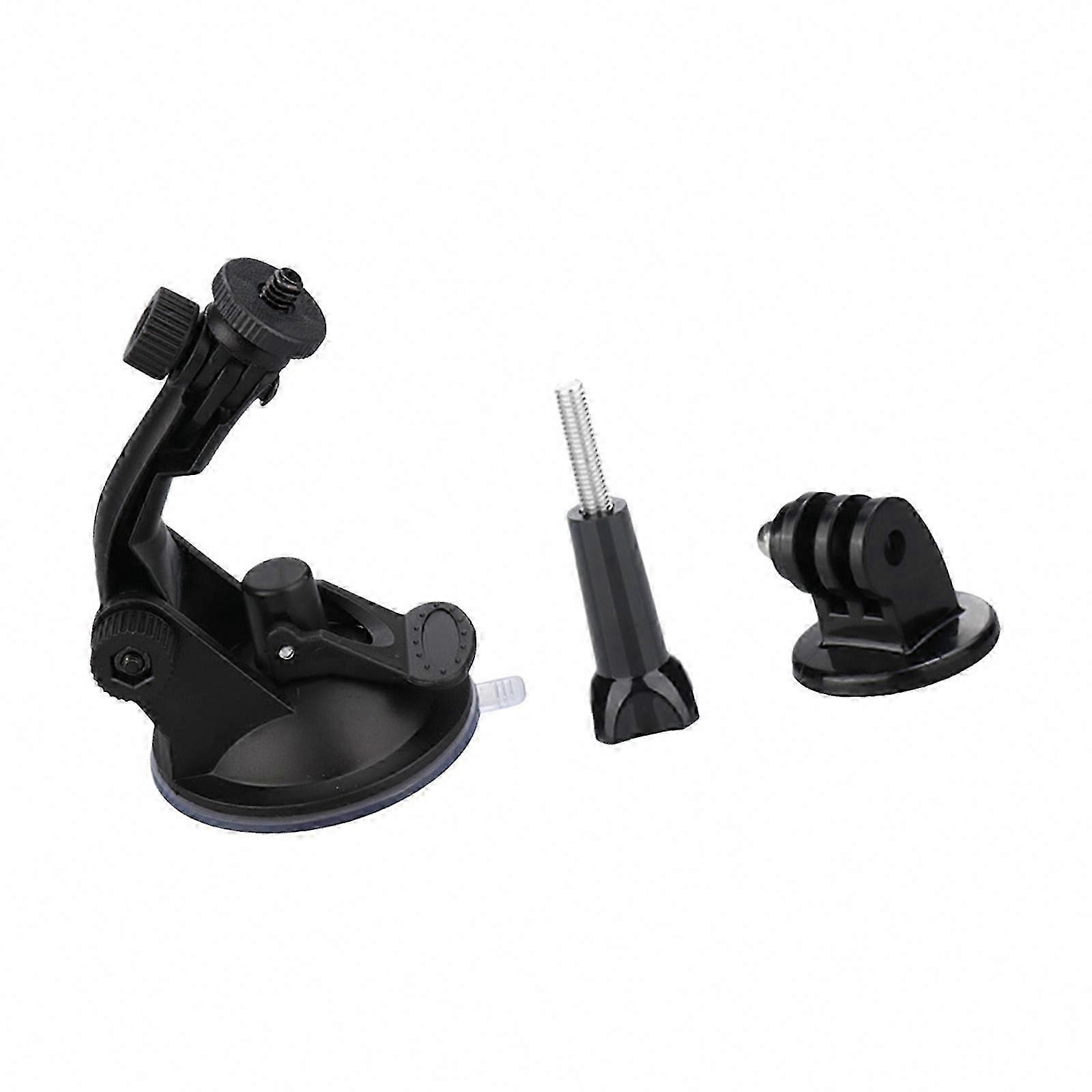 Secure Glass Surface Attachment Rotatable Camera Holder for Dashboard Cameras, Multicolor