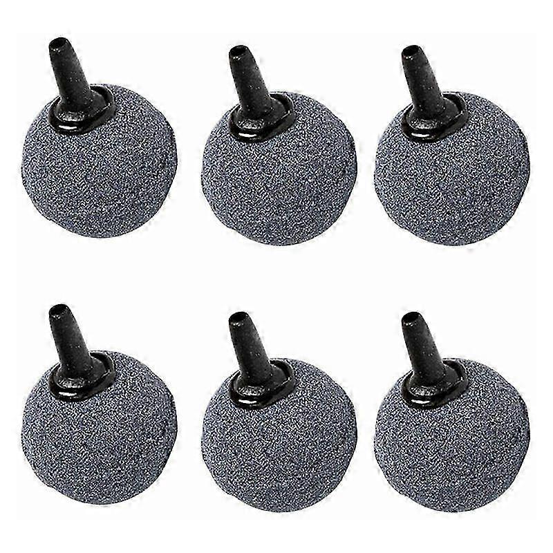 Aquarium Aeration Air Stone Bubble Diffuser Air Stone Plus Round Hydroponic Bubble Diffuser compatible with Oxygen Diffuser (10 pcs