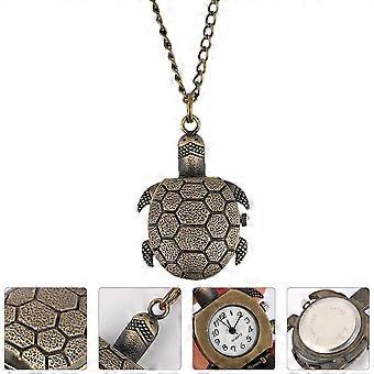 1Pc Vintage Pocket Watch Unisex Chain Quartz Watch Mechanical Pocket Watch