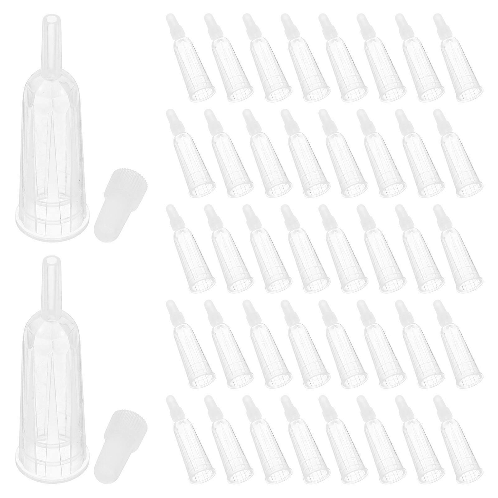 50pcs Ampule Applicator Tips Replacement Ampule Bottle Liquid Dispensing Tips