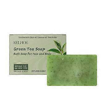 Green Tea Bath Soap, Gently Nourishing Care For The Body Clean And Moisturizing Refreshing Fragrance Foam Soap