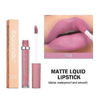 Lipstick Matte Liquid Lipstick Natural Nude 12 Color Sexy Hydrating Gloss YTQ
