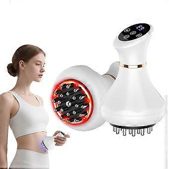 Red Light Body Shaping Device, Lymphatic Drainage Massager and Anti-Fatigue Massage Tool, Assists Minimizing Stretch Marks and Fat Accumulation