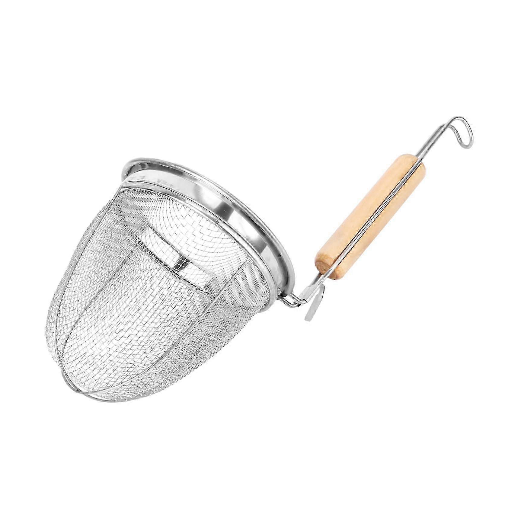 High-Efficiency Large Mesh Strainer Colander for Quick and Effective Draining