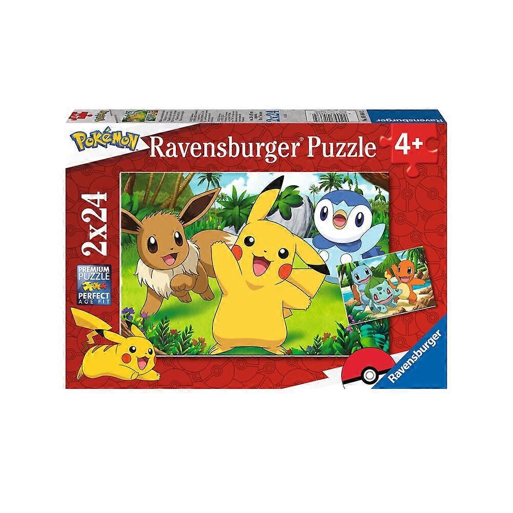 Puzzle Pokémon 2x24 pezzi