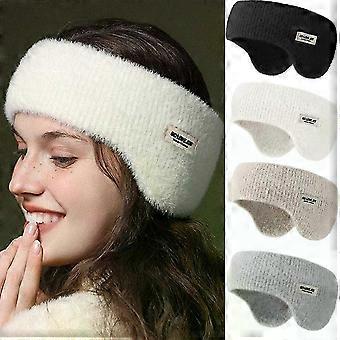 Femmes Hommes Hiver Chaud Moelleux Fausse Fourrure Cache-Oreille Bandeau Doux En Peluche Bandeau Coupe-Vent Cache-oreilles Extérieur Protection Froide Couverture D’oreille