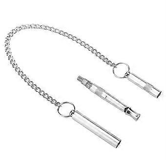Portable Copper Ultrasonic Dog Training Whistle Behavior Trainer with Hanging Chain