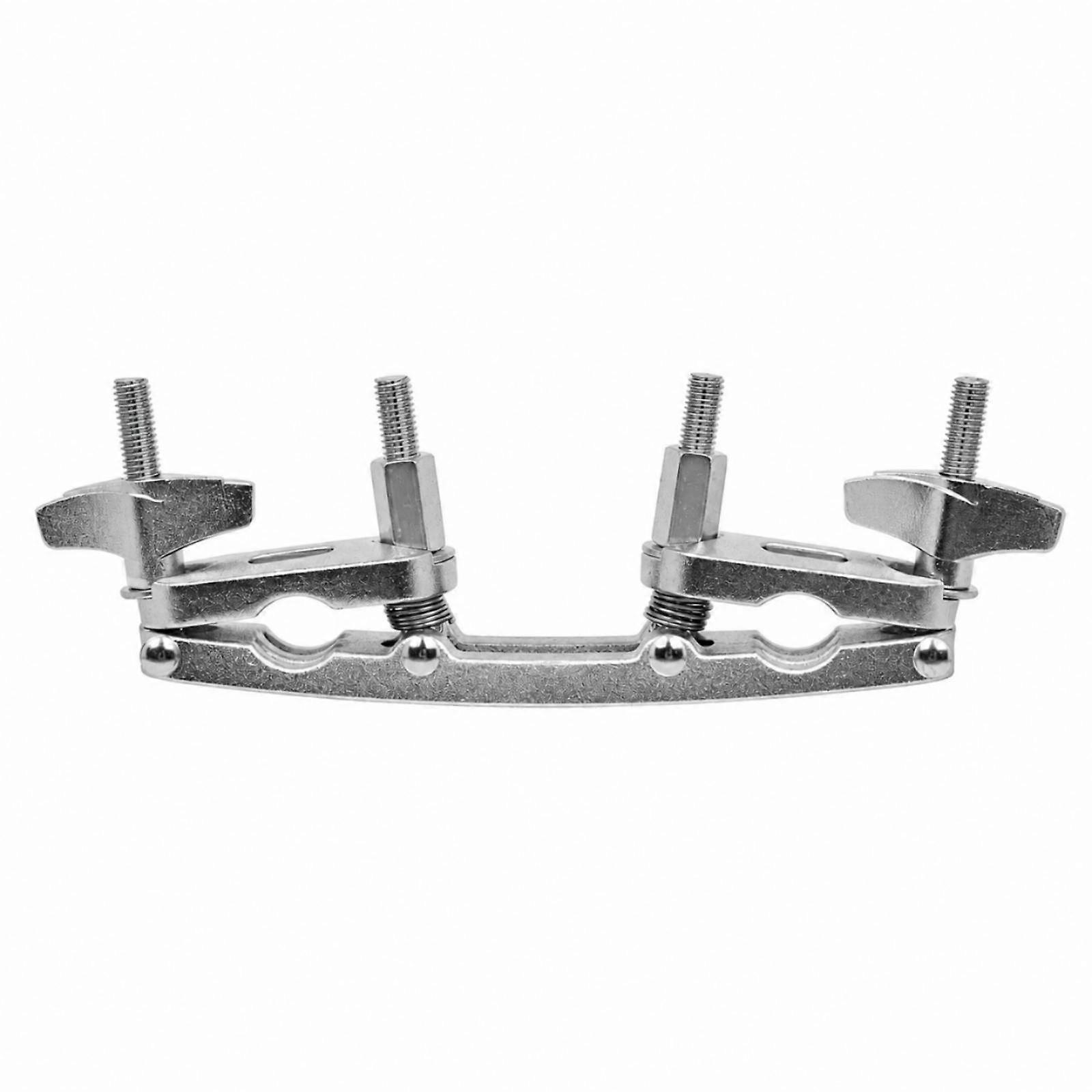 Drum Rack Extension Clamp Adjustable Hardware Chrome-Plated for Recording Studio