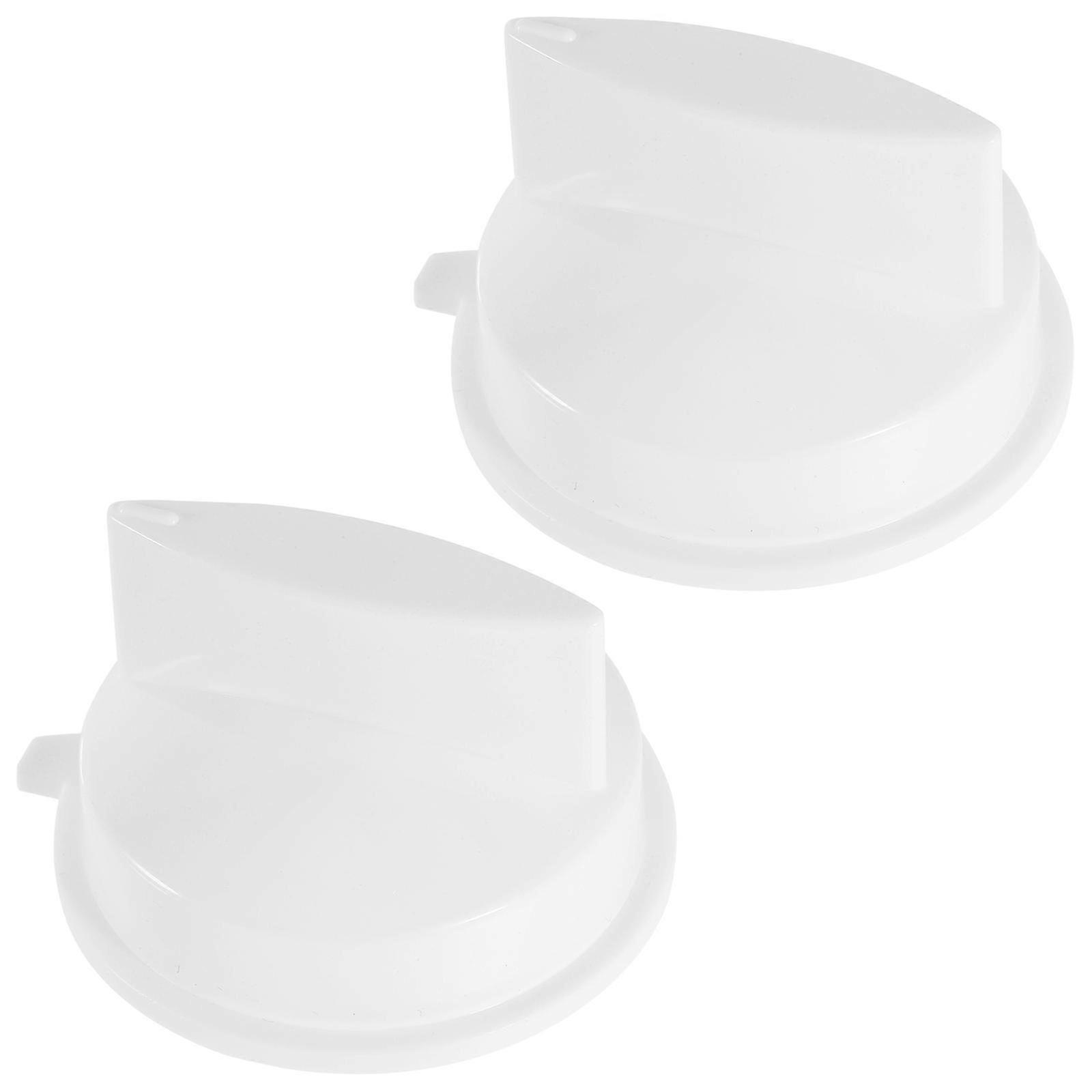 2pcs Microwave Oven Timer Control Knobs, Replacement Microwave Accessory Control Knob Buttons