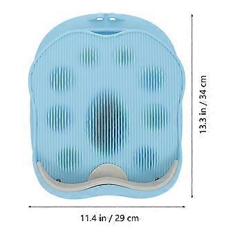 Adjustable Foot Massage Slant Board for Sports Use Blue Calf