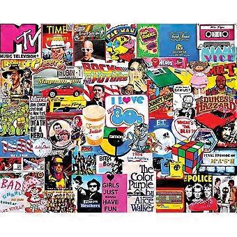 Jigsaw Puzzle 80's Unique I Love The 1980's VRE772