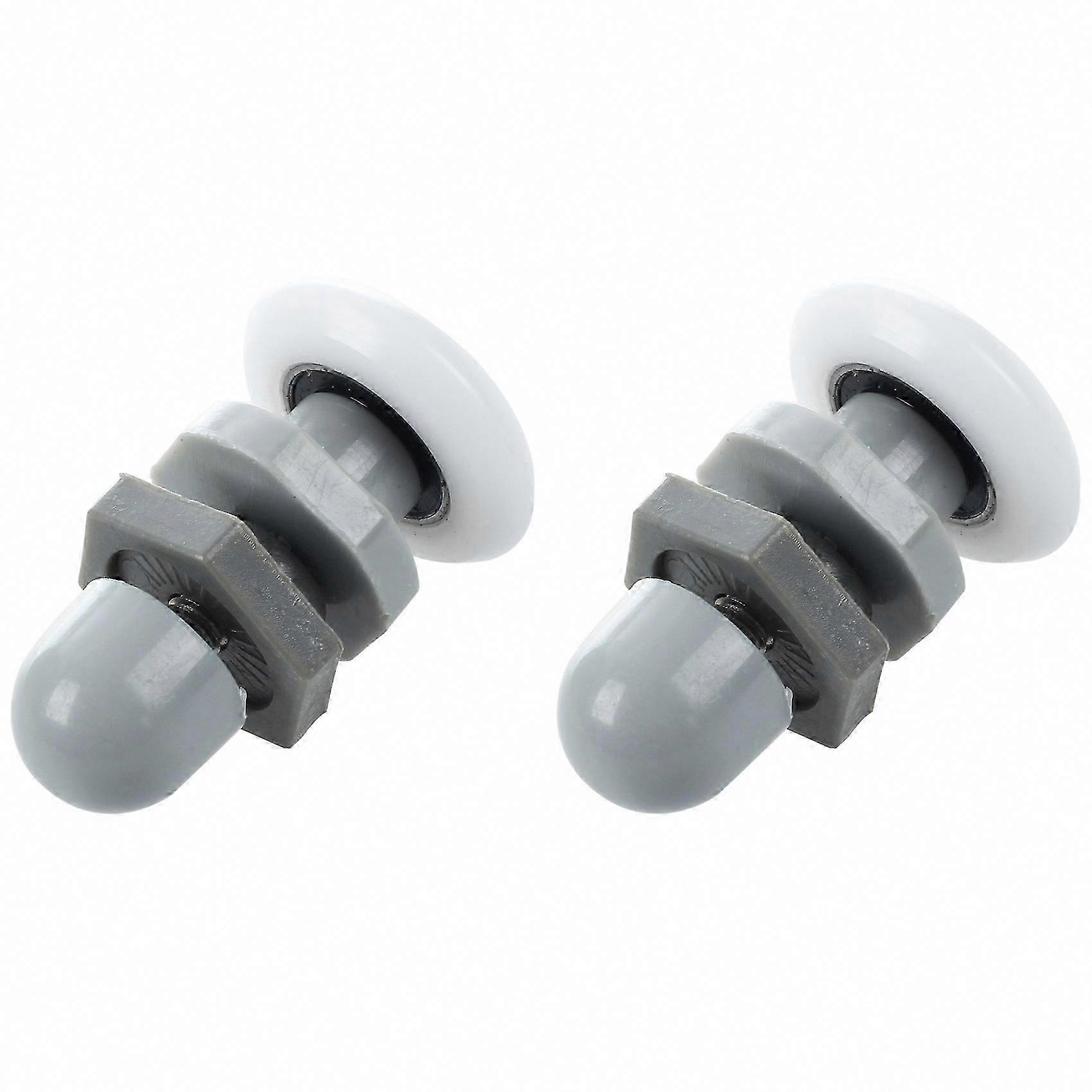 Replacement Shower Door Roller Wheel Runners, 2-Pack, 25mm Diameter