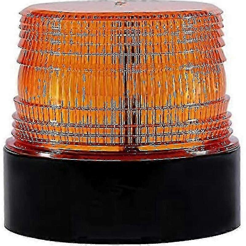 Wireless emergency light for vehicles 12V magnetic orange strobe