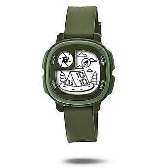 Educational Analog Kids Watch with Luminous Hands and Waterproof Design