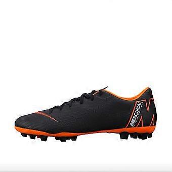 Nike Mercurial Vapor 13 AG Artificial Ground Slip Resistant Abrasion Resistant Soccer Shoes Men's Black Orange AO9271-081