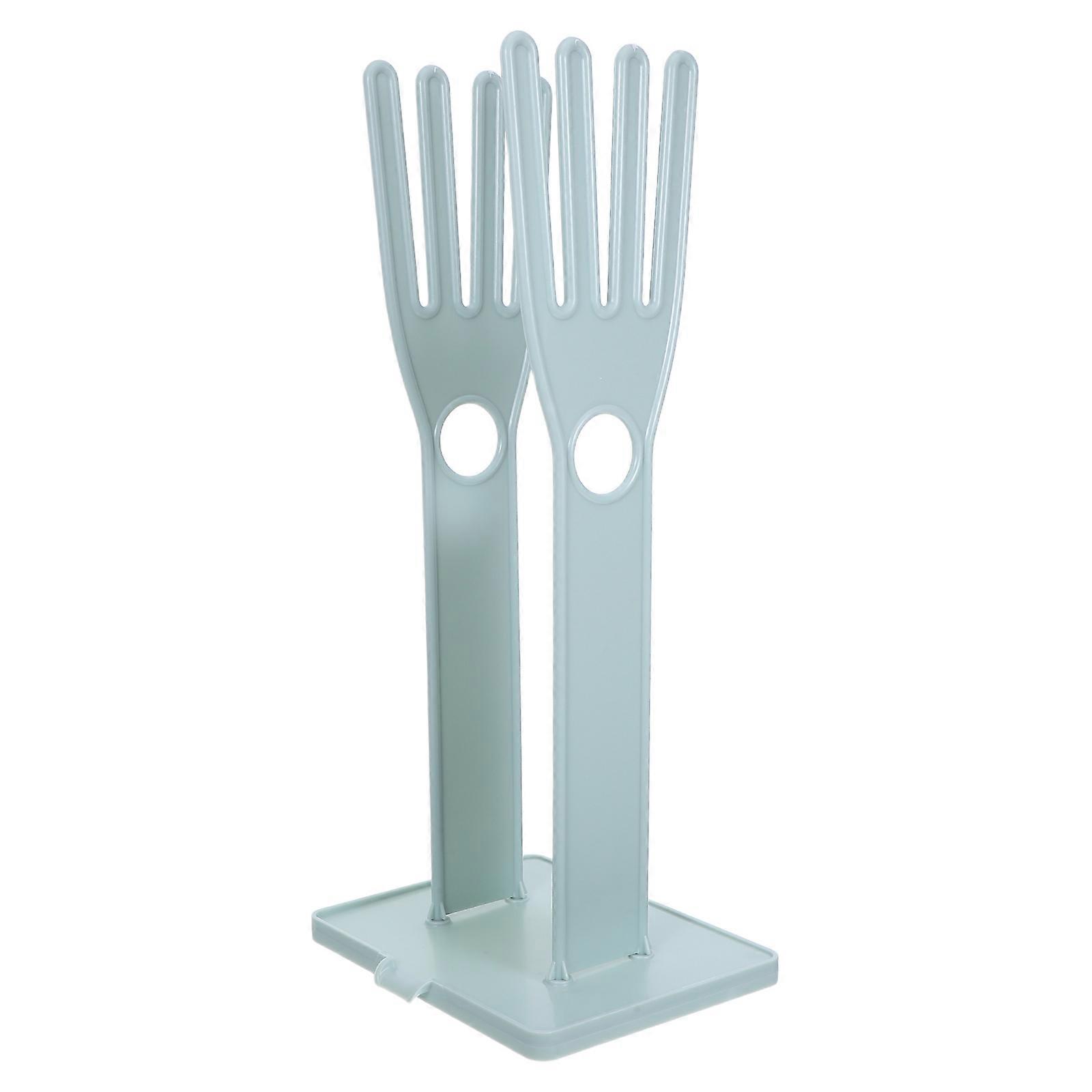 Rubber Gloves Storage Rack Kitchen Multi-Functional Drain Rack 1Pcs