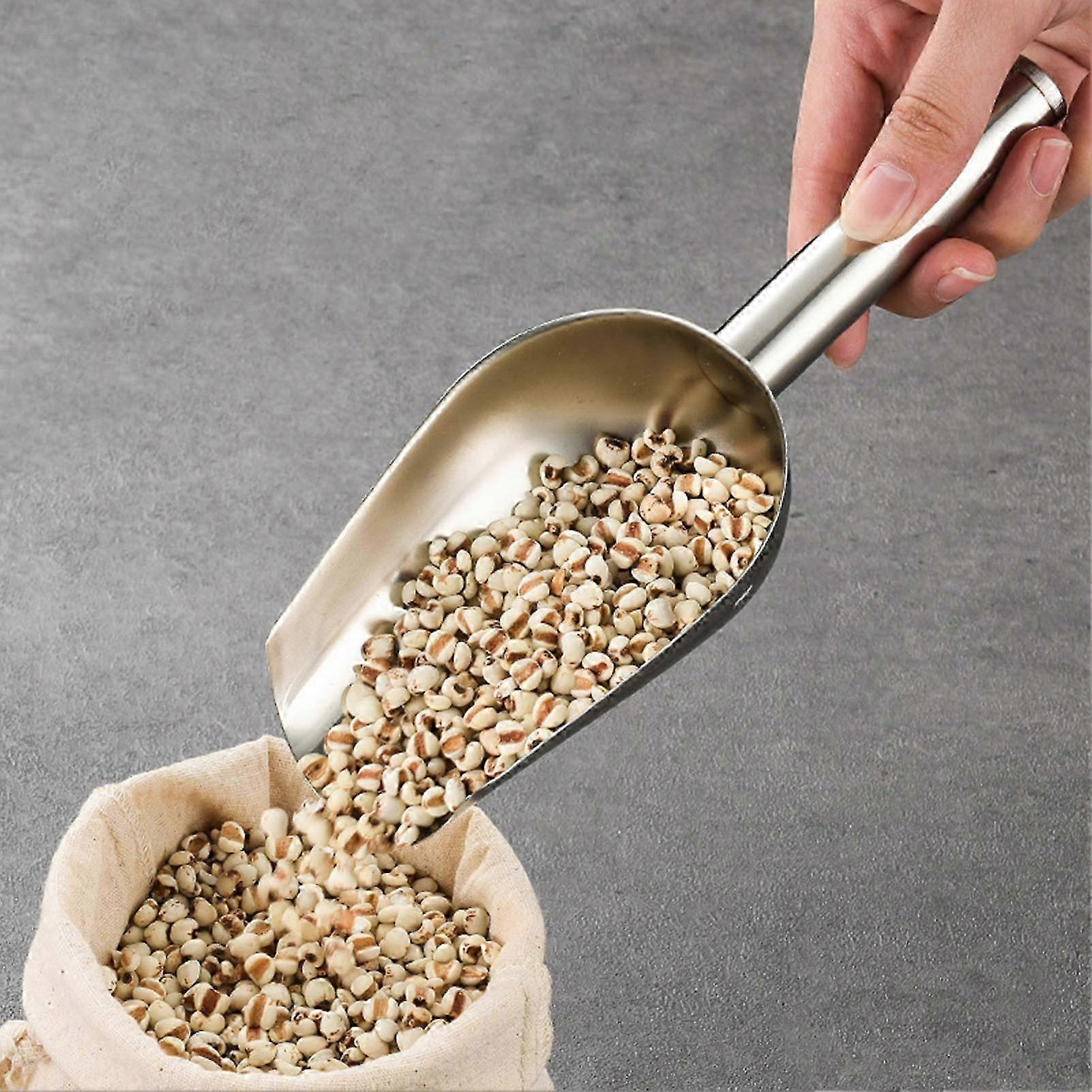 Rust Proof Deep Scoop Stainless Steel