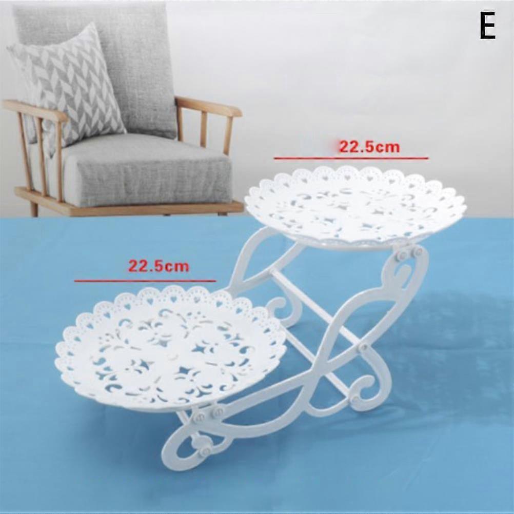 3-Tier Rectangular Serving Platter Front Desk Cake And Pastry Display Stand Three-Tier Dessert Table