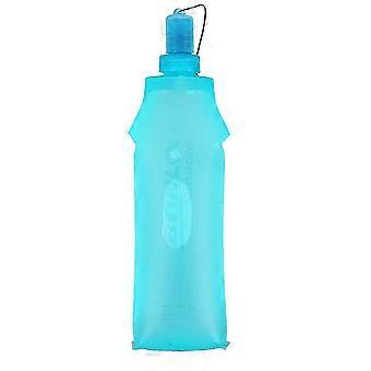 Botella plegable de 500 ml, fabricada con TPU antimicrobiano.