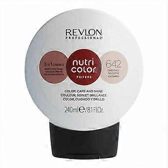 Permanente kleurstof Nutri Color Revlon Nutri Kleur 642 Bruin 240 ml (240 ml)