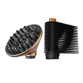 Diffuser Attachment+Tension Comb for Airwrap HS01 HS05 HS08 for Fast Drying and Styling Wave Curly Thick Hair A-SNNGV
