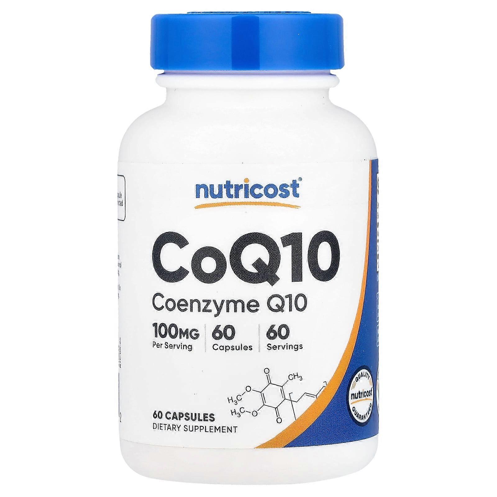 Nutricost, CoQ10, 100 mg, 60 Capsules