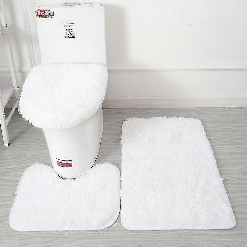 Non-Slip Soft Bathroom Rug Set