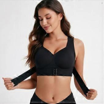 TK jelly European size large size bra posture breathable gathering anti-sagging lift sports underwear women