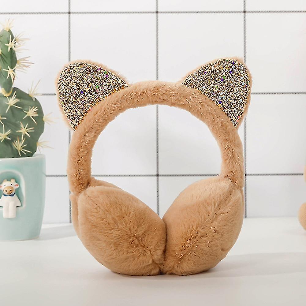Cute Cat Ears- Outdoor Warm Earmuffs For Child