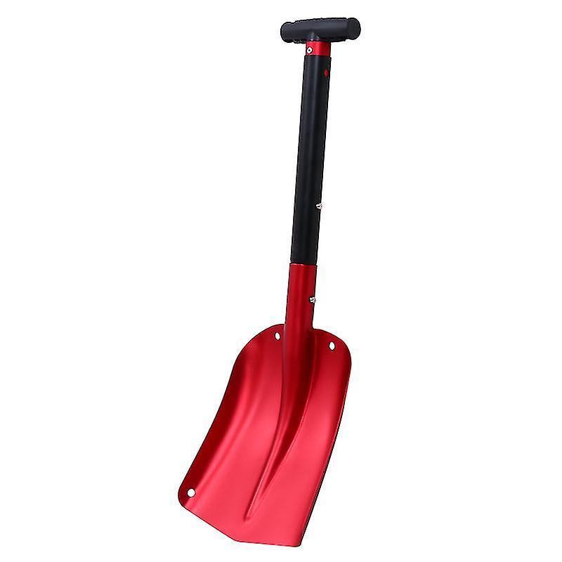 Pelle à neige rouge 1pc pelle à neige télescopique d’hiver givre déneigement pelle grattoir d’eau glacée