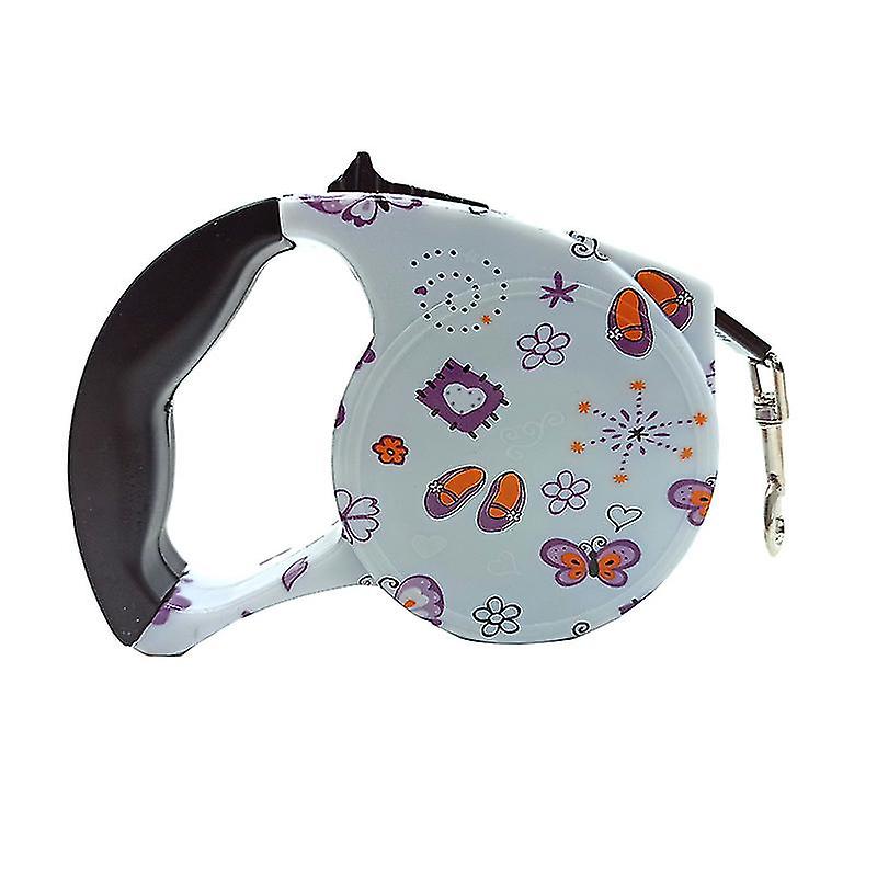 Butterfly Pattern Automatic Pet Leash