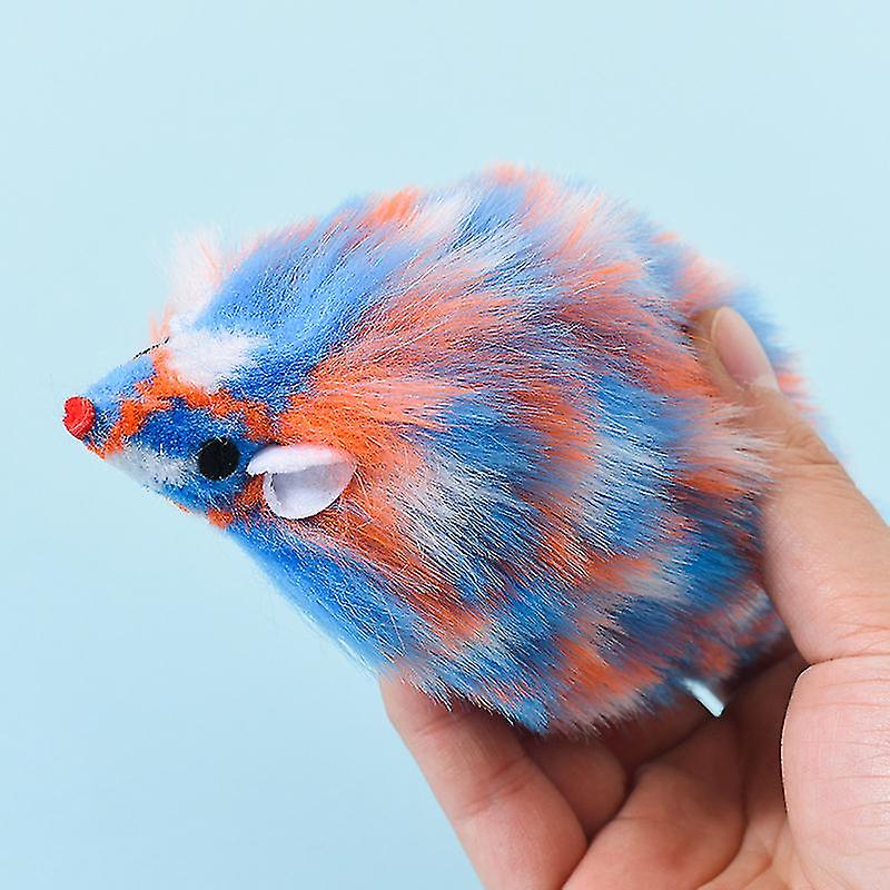 False Mouse Cat Toy Long-haired Tail Mice With Sound Rattling Soft Real Rabbit Fur Sound Squeaky Toy For Cats Dogs Cat Pet Toy