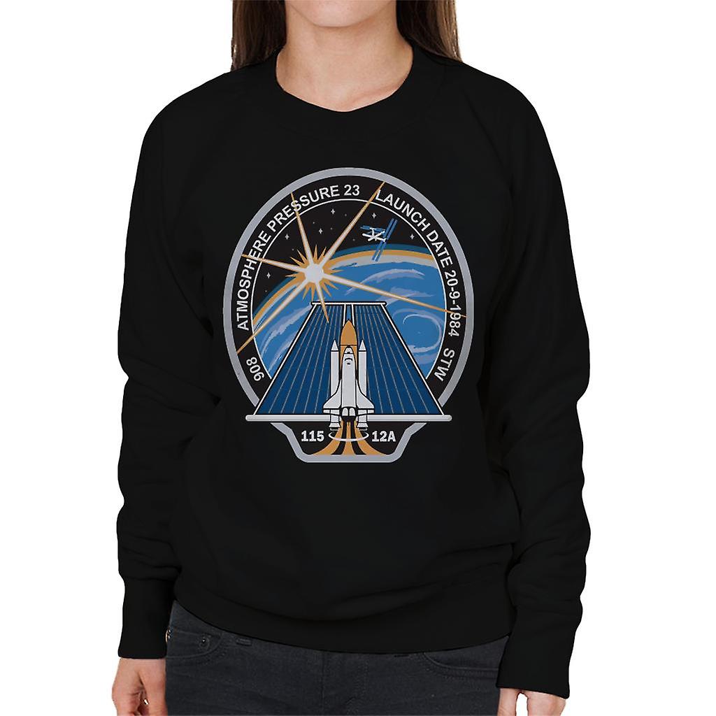 NASA STS 115 Space Shuttle Atlantis Mission Patch Women's Sweatshirt