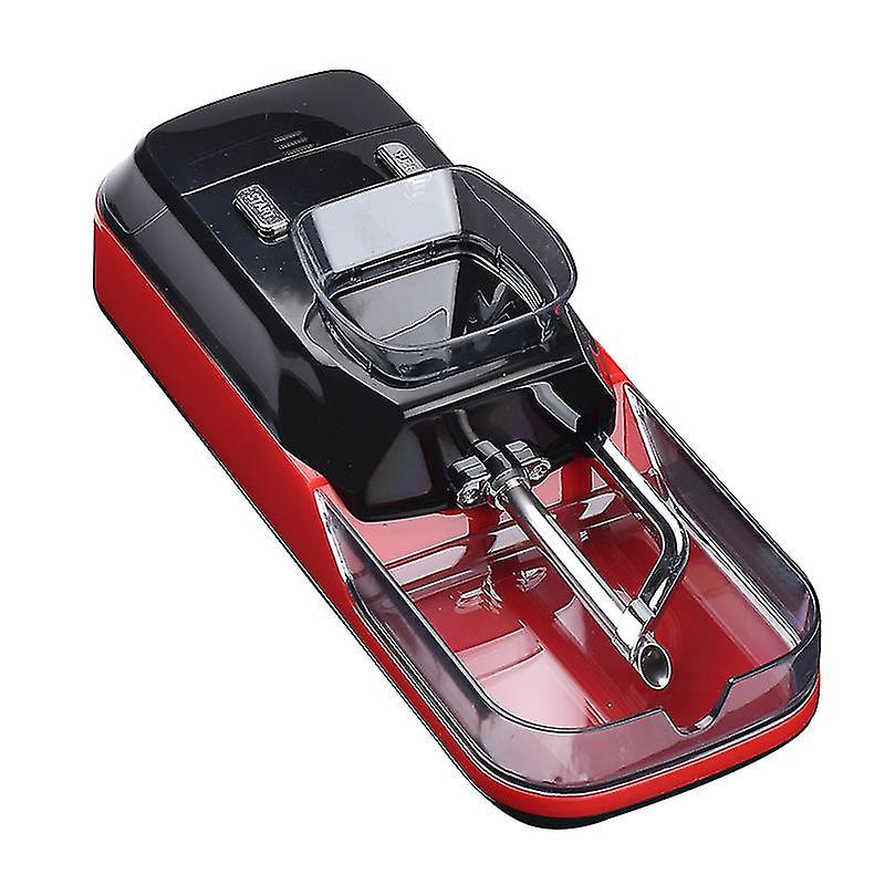 Cigarette Rolling Machine, Automatic Roller, Electric Mini Tobacco Injector  1 Pcs Automatic Cigarette Lighter Red