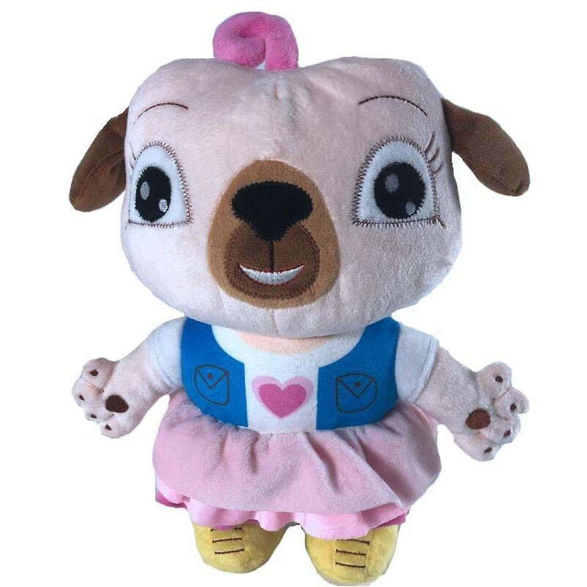 Dog - 30cm, Flea And Potatoes, Plush, Doll, Cute Gift.(pink)