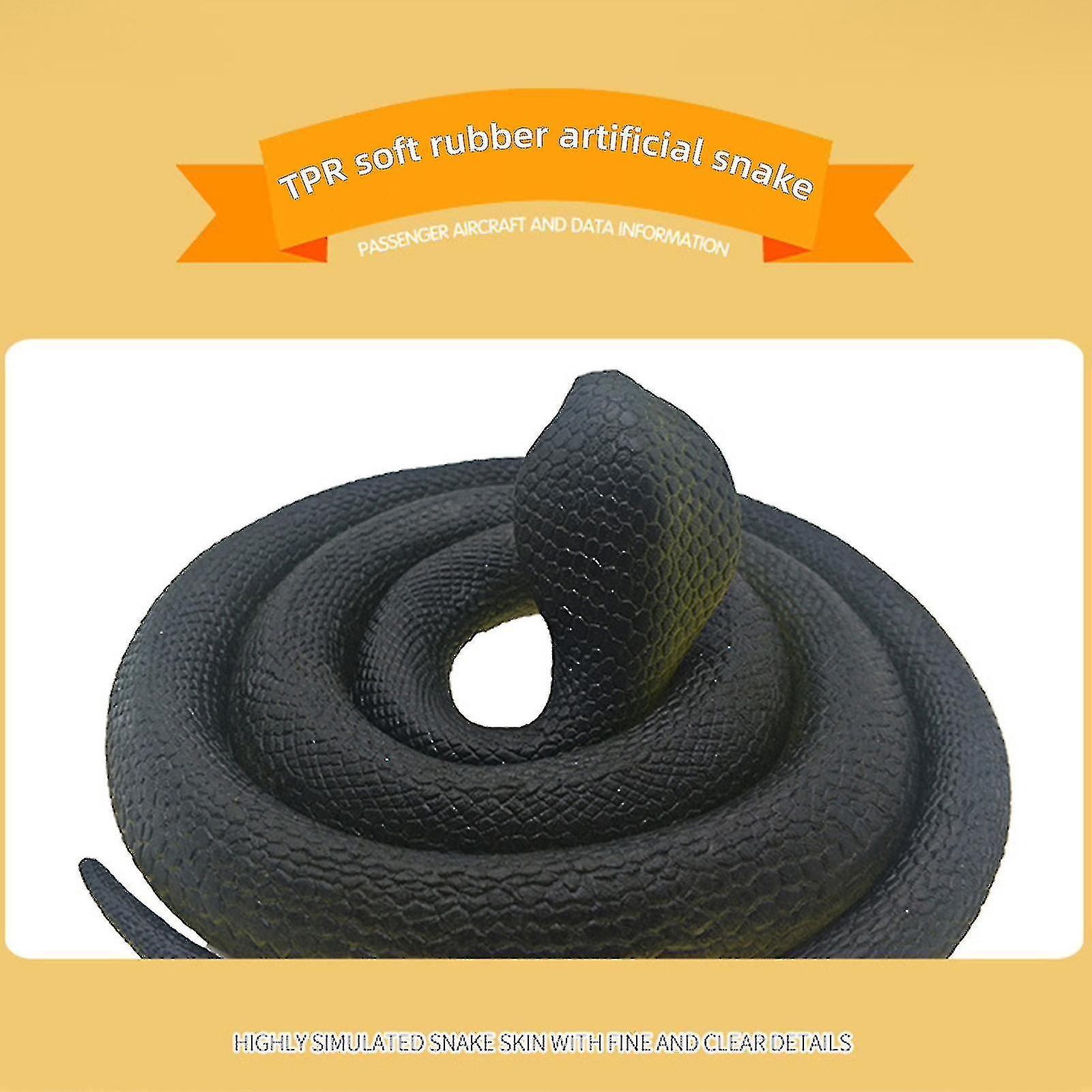 Snake Tricky Toys, Creative Animal Snake Cobra Model Toy Gift 80cm