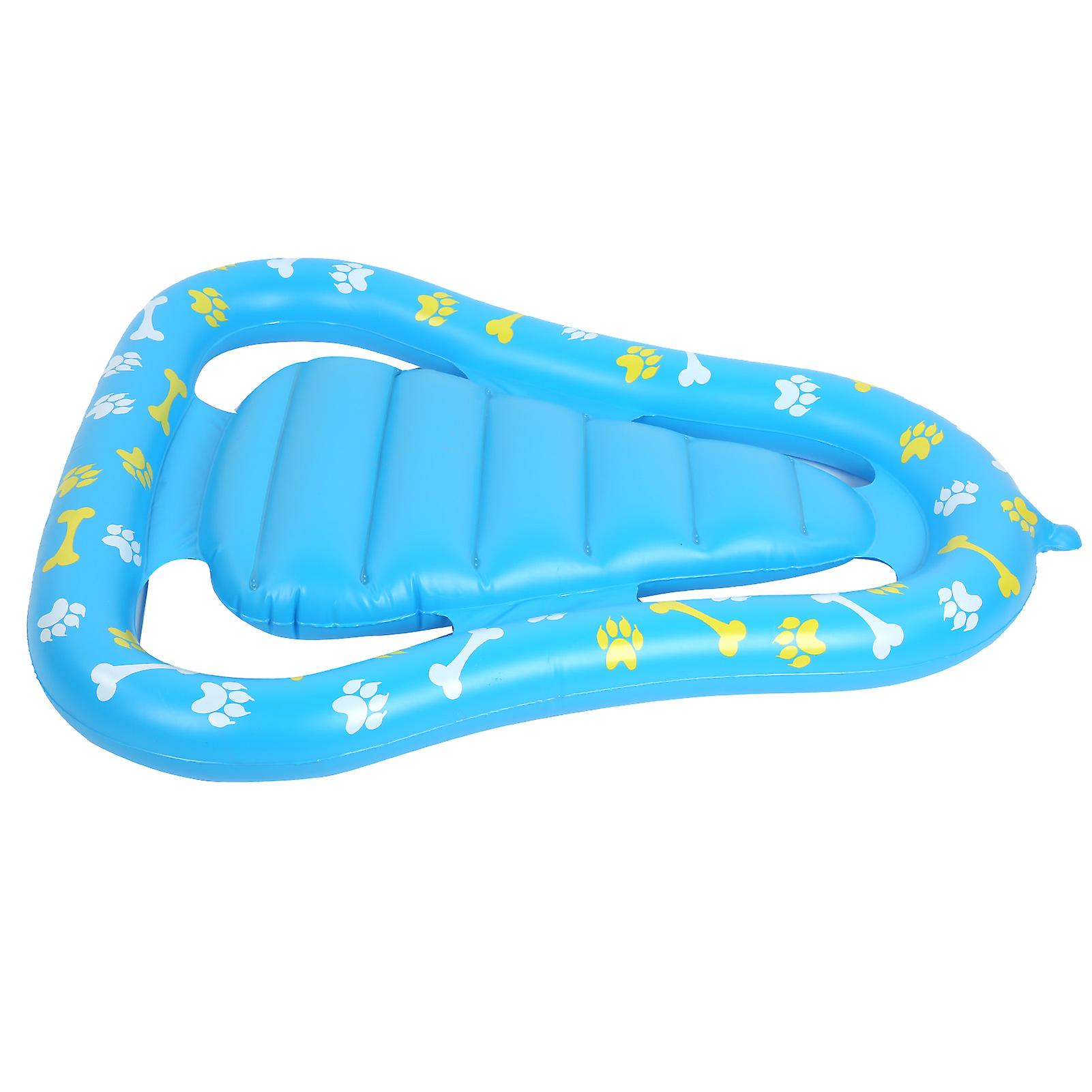 Pet Floating Row PVC Thicken Summer Dog Pool Float Inflatable Raft Pets Water Fun Tools