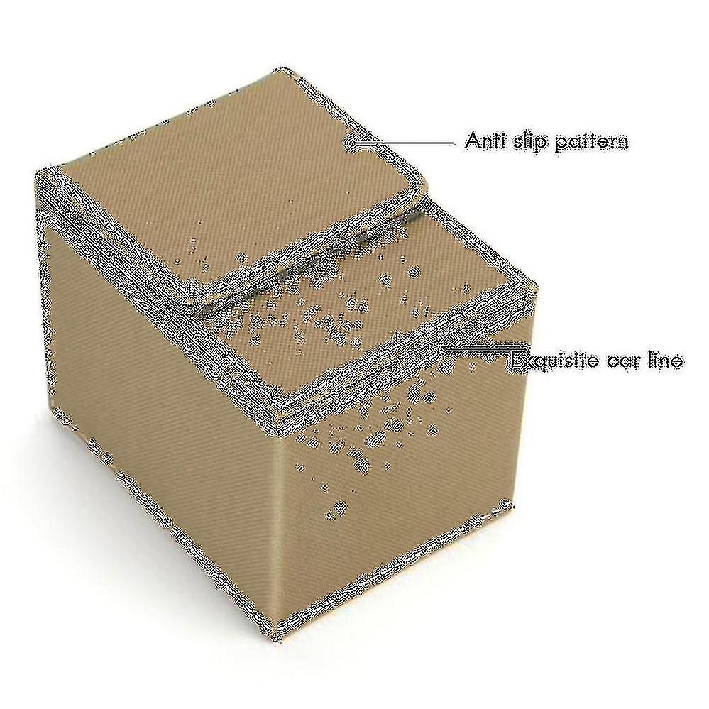 Card Case Deck Box Sleeved Cards Deck Game Box For Yugioh Binders: 100+, Gray