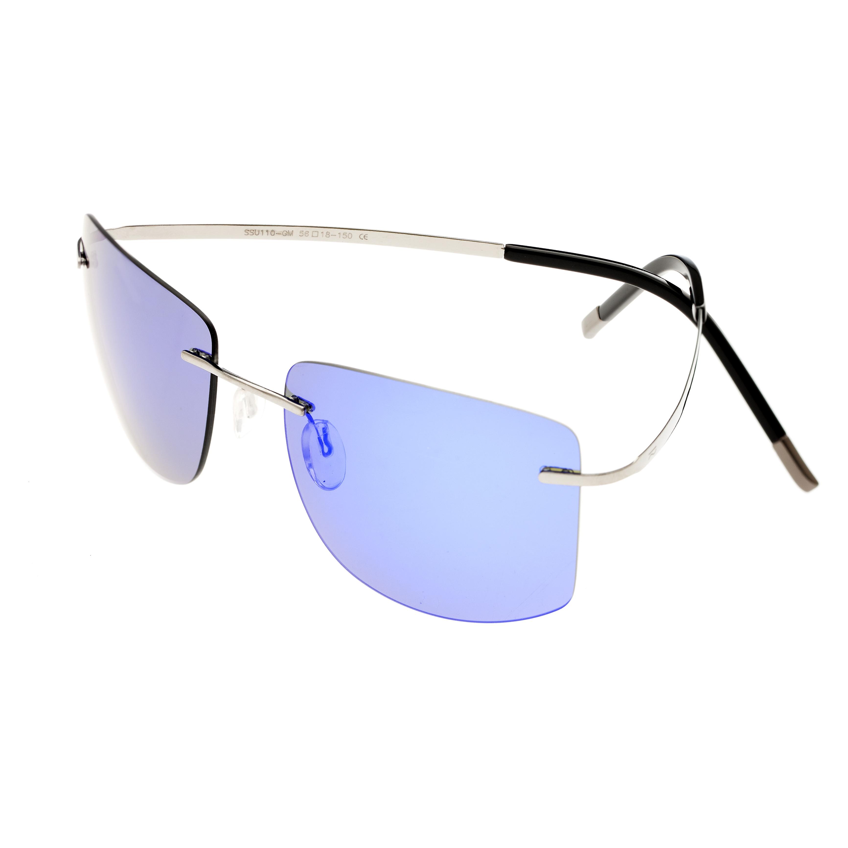 Simplify Benoit Polarized Sunglasses - Gunmetal/Blue