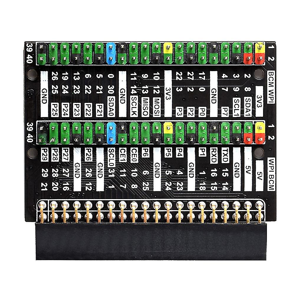 Gpio Header Adapter Compatible With Raspberry Pi 400 Color-coded Header Easy Expansion