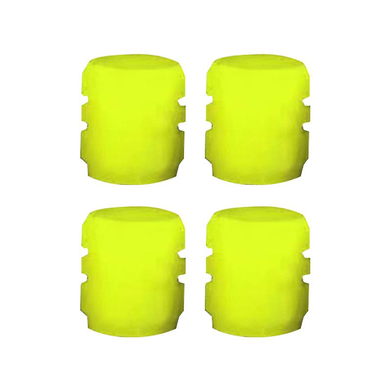 4 stuks lichtgevende kleppen deksel met multi color duurzame lekvrije kleppen-cap tool voor automatische vrachtwagen