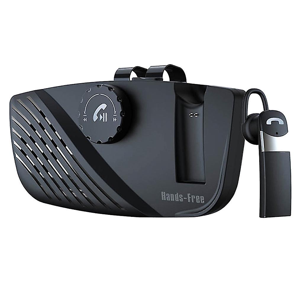Wireless In-car Speakerphone Hands-free Usb Built-in 1200mah Lithium Battery